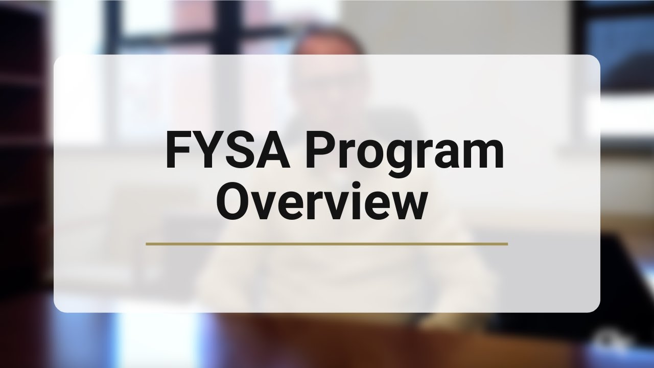 First-Year Semester Abroad (FYSA) | Summer Program Overviews