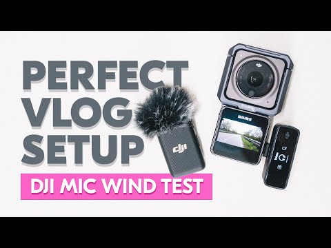 The perfect match? DJI Action 2 + DJI Mic? Road bike heavy wind test.