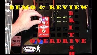 Video thumbnail for BRITISH OVERDRIVE PEDAL ... Check it ... ModTone Bohemian Overdrive Pedal ~ Demo and Review by The Tone King