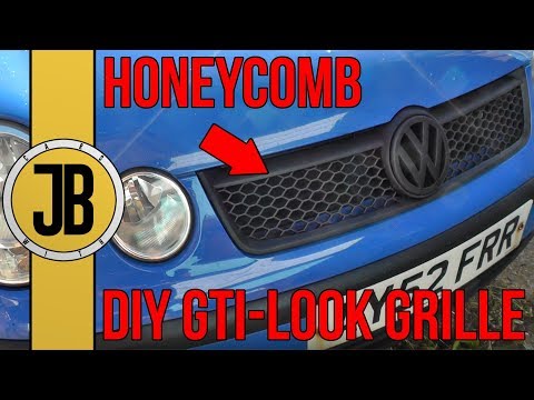 Creating a Honeycomb Grille for my VW Polo 9n (DIY 9n GTI-Look Grille!) | Pointless Polo Project