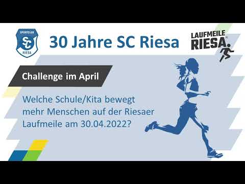 30 Jahre SC Riesa - Challenge im April