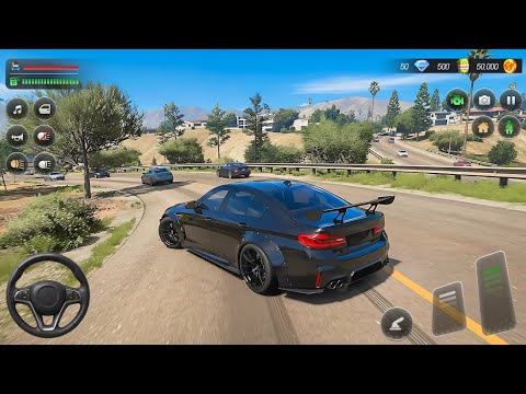 US Car Drive Simulator offline - Mountain Road Car Driving Game Android Gameplay 