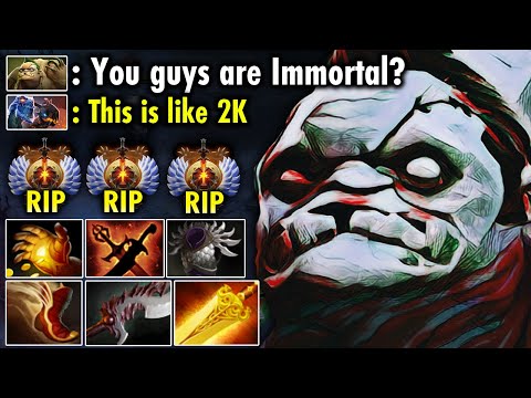 This is How Midas Pudge Treats Immortal Top Rank Like 2K MMR No Mercy | Genius Pudge
