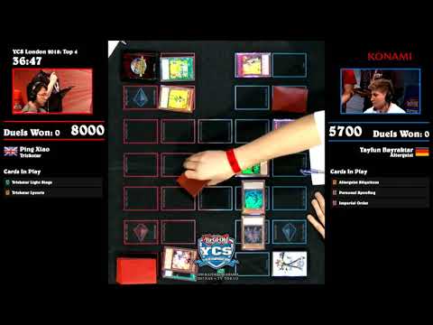 Yu-Gi-Oh!...2018 YCS: Championship Series London! | Top 4 | Trickstar vs Altergeist.