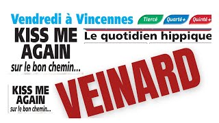 VENDREDI 16 OCTOBRE 26 LE VEINARD AVEC COURSES PAR COURSES PRIX THEMIS VINCENNES