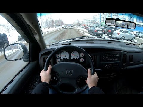 2002 DODGE RAM 1500 POV TEST DRIVE