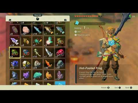Recipe: Enduring Elixir | H12 ES0.6 | The Legend of Zelda: Tears of the Kingdom