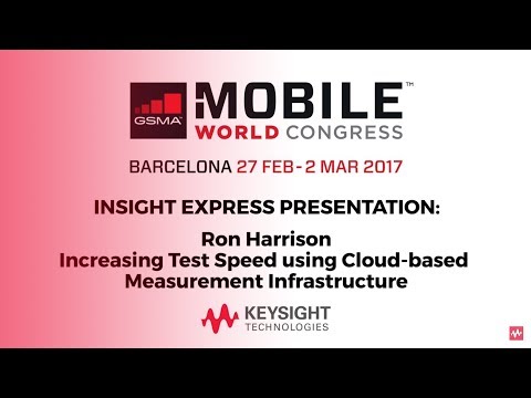 MWC2017 Insight Express: Cloud Accelerated 5G Design and Test