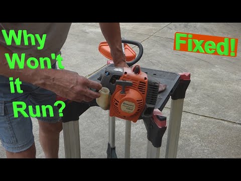 Diagnose & Repair a Weed Trimmer that Won't Start or Run - Husqvarna Fuel Problem Fixed!