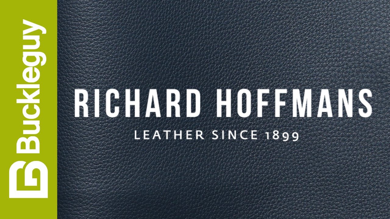 Richard Hoffmans Leather, Sprinter | Marina Blue | Full Grain Leather Demo