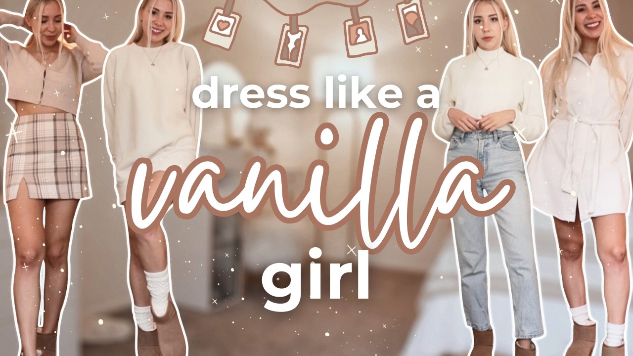 Fall Vanilla Girl Outfits! | cozy, cute outfits for winter 2024