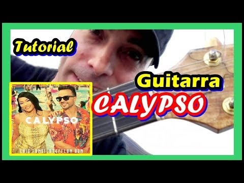 Cómo tocar CALYPSO LUIS FONSI 🙌 GUITARRA STEFFLON DON  tutorial fácil Acordes