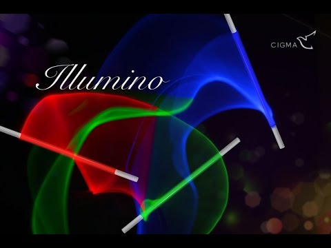 Illumino Wand (Green) By Cigma Magic