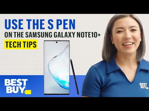 Using the S Pen on the Samsung Galaxy Note10+ - Tech Tips from Best Buy