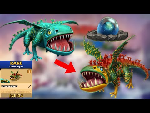 Submaripper Max Level 134 Titan Mode - Dragons:Rise of Berk
