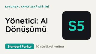 Kurumsal Yapay Zekâ Eğitimi - S5 - Yönetici: AI Dönüşümü
