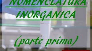 Nomenclatura chimica inorganica: prima parte - Corso Online di Chimica Generale e Inorganica