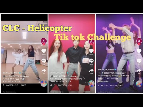 CLC - Helicopter challenge with Gfriend,Eunhyuk, lee Joon,JooE,Woojin,Sungwoon,Kwanghee & more
