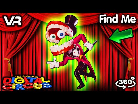 Caine 360VR🔍FIND Caine in the scary cave 360VR | Finding challenge 360 VR | Adventure 360VR.