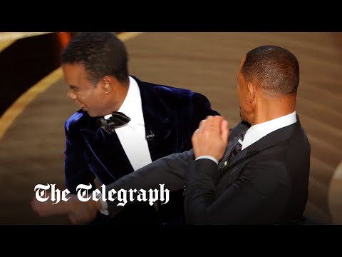 Will Smith slaps Chris Rock at the 2022 Oscars