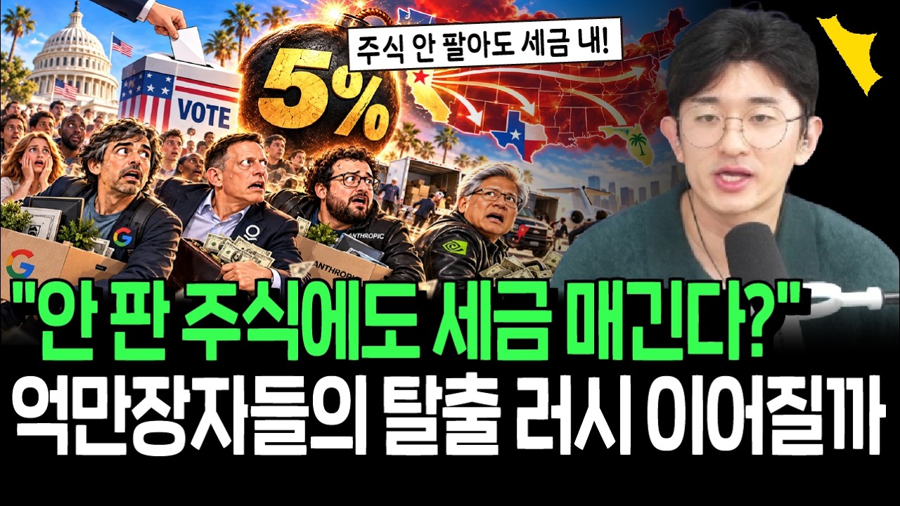 주식 안 팔아도 세금 내라? 사상 초유의 억만장자세 실험 현실 될까