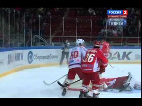 Kovalchuk team vs Malkin team Charity Game Part 3