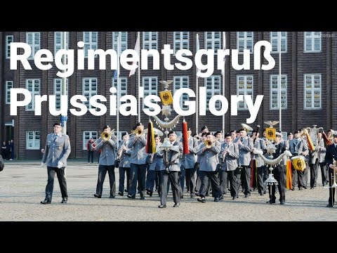 Regimentsgruß und Preußens Gloria - Heeresmusikkorps Hannover live Ein- und Ausmarsch