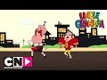 Race To Tie A Lace Uncle Grandpa Cartoon Network