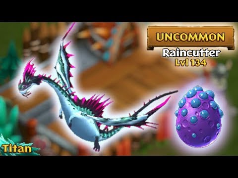 Raincutter Max Level 134 Titan Mode | Dragons: Rise of Berk