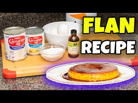 EASY FLAN RECIPE  | Our Kitchen