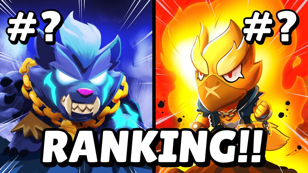 Ranking Every Assassin in Brawlstars! 🗡️