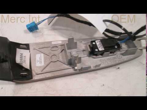 2004 Mercedes S430 RH FRONT WINDOW SWITCH 2208213379 - mi.wreckingsolutions.com Used OEM Merc... OEM