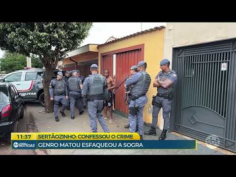 Delegado fala de confissão de genro que matou sogra em Sertãozinho (18/06/26)
