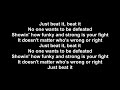 Yngwie Malmsteen - Beat It with lyrics