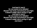 Yngwie Malmsteen - Beat It with lyrics