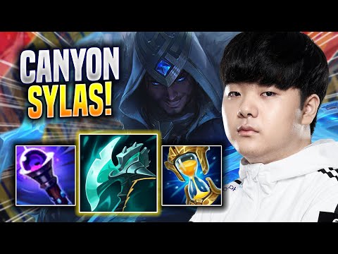 CANYON IS A BEAST WITH SYLAS! - DK Canyon Plays Sylas JUNGLE vs Lee Sin! | Season 2023