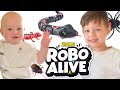 These toys will make you SCREAM ! Are they REAL? Robo Alive