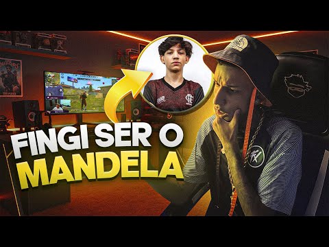 Pretending to be Mandela in the game Free Fire!!!!