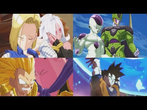 DRAGON BALL FIGHTERZ All Special Encounters (All Roasts, Funny Dialogue, Team-ups)