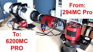 ZWO ASI6200MC Pro vs. Ancient ASI294MC Pro: Was the $3,000 Telescope Camera Upgrade Worth It?