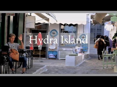 The island of Hydra, Greece. Take a tour with us, back streets, captain houses, and the sea!