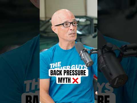 Exhaust Back Pressure Myth Busted 🤯 #shorts