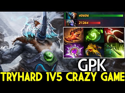 GPK [Magnus] When Top Pro Mid Tryhard 1v5 Crazy Game Dota 2