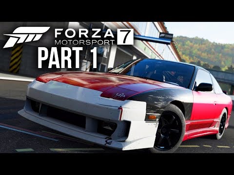 Forza Motorsport 7 Gameplay Walkthrough Part 1 - INTRO (Full Game) Xbox One X 4K 60fps