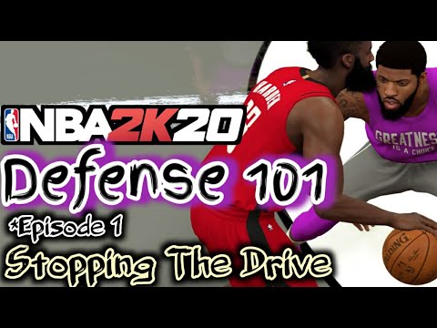 NBA 2K20- How To Play Defense (Ep.1) Stopping The Blow By Drive