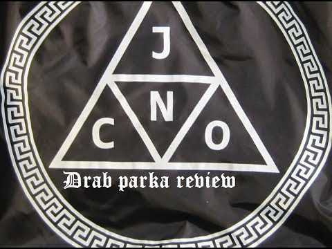 JNCO Jeans - drab hooded parka - black , review 2018