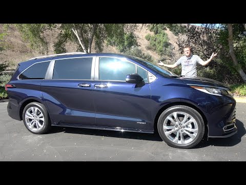 The 2021 Toyota Sienna Platinum Is a $50,000 Ultra-Luxury Minivan