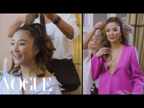 Emily In Paris Star Ashley Park Gets Ready for Valentino’s Couture Show | Vogue