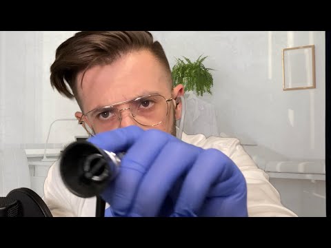 POV: your cheap PUBLIC HEALTH CARE * medical examination * gum chewing * ROLEPLAY * ASMR