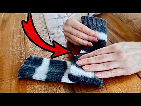 I Used To Fold My Socks Like Everyone Else, But When I Learned This Trick? GENIUS (skip KonMari)